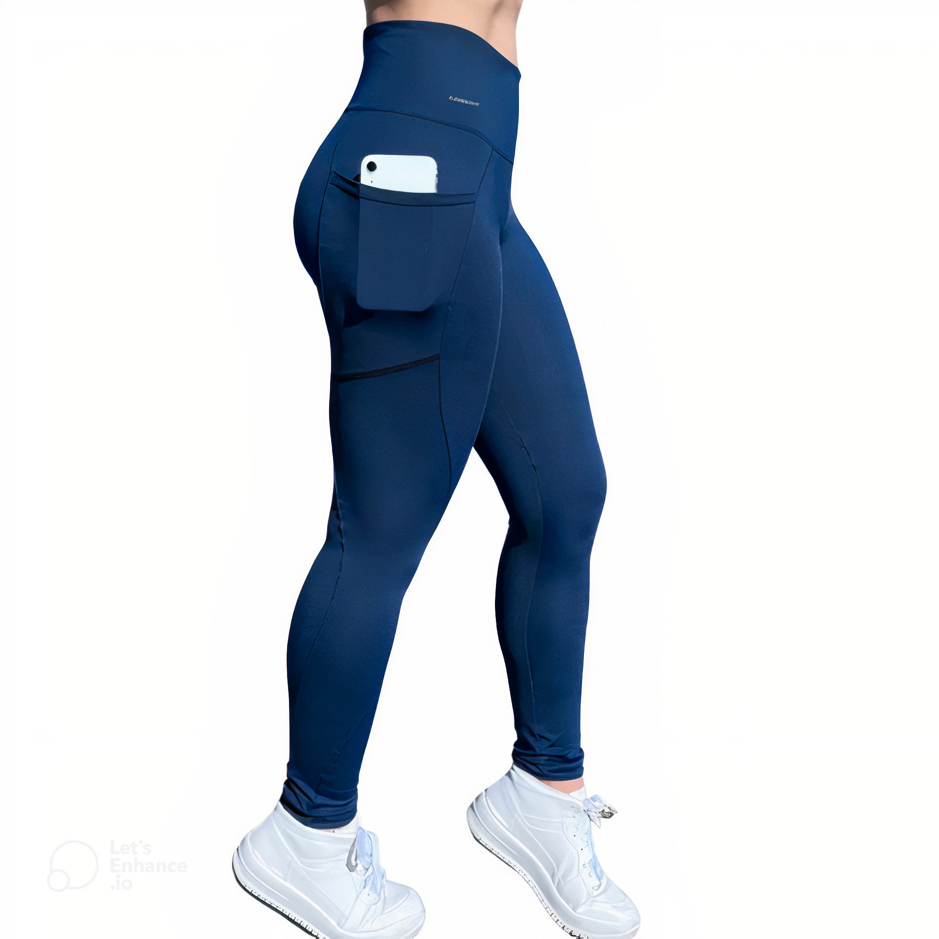 PROMOÇÃO!  PAGUE 1 LEVE 2!  Kit com 2 Calças Leggings com Bolso, Cintura Alta e Empina Bumbum!