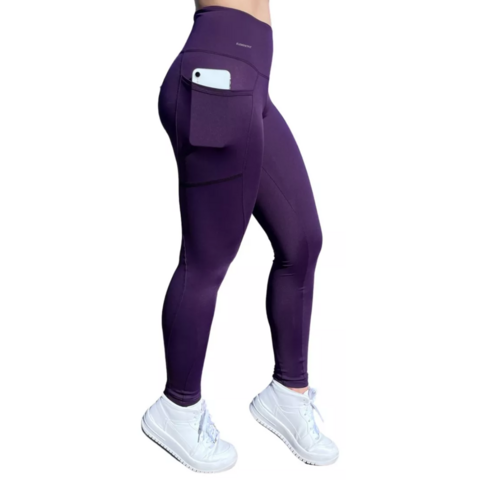PROMOÇÃO!  PAGUE 1 LEVE 2!  Kit com 2 Calças Leggings com Bolso, Cintura Alta e Empina Bumbum!