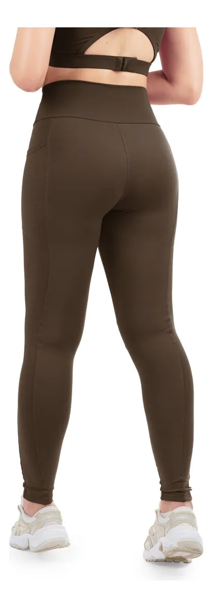 PROMOÇÃO!  PAGUE 1 LEVE 2!  Kit com 2 Calças Leggings com Bolso, Cintura Alta e Empina Bumbum!