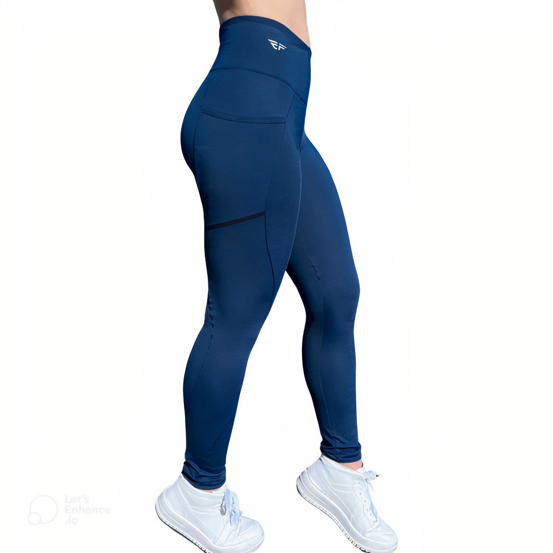PROMOÇÃO!  PAGUE 1 LEVE 2!  Kit com 2 Calças Leggings com Bolso, Cintura Alta e Empina Bumbum!