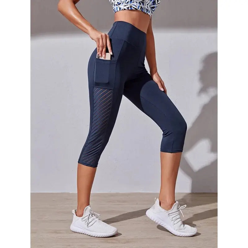 PROMOÇÃO! KIT 3 Calças Legging com Bolso para Smartphone, Cintura Alta, Empina Bumbum